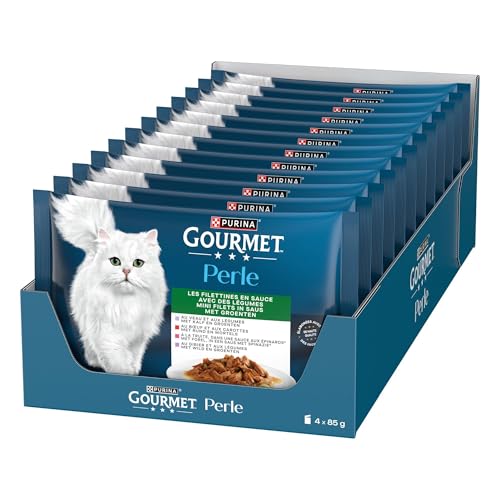 GOURMET Perle Filettines légumes l'expérience culinaire des chats - 12