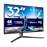 Philips Evnia 32M2N6800M/00 computer monitor 80 cm (31.5") 3840 x 2160 pixels 4K Ultra HD LCD Black