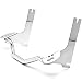 Krator Chrome Spot Passing Light Lamp Turn Signal Bar for 1994-2013 Harley Davidson Road King, Electra Glide, and Touring Models