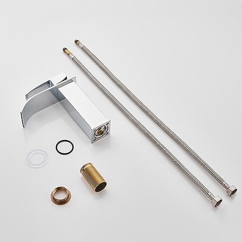 Grifo de cascada para el baño ideal para lavabos modernos y compactos 3