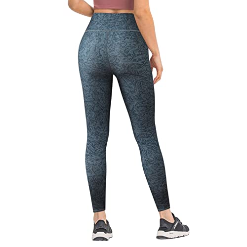 OYZ Las mujeres atractivas polainas de burbujas a tope push up fitness entrenamiento yoga pantalones delgados cintura alta leggings mujer sin costuras fitness medias, Negro, S