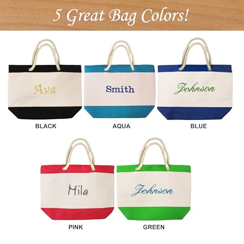 Bolso de playa personalizado con cremallera y bolsillos miniatura 3