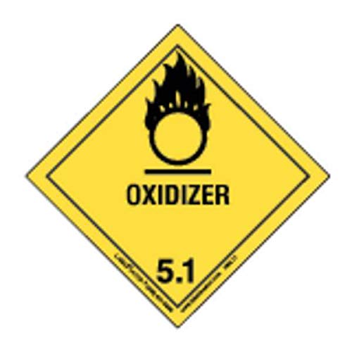 Oxidizer Label, 100mmx100mm, Paper, 500 : Amazon.ca: Office Products