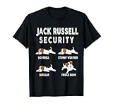 Photo Gallery divertente jack russell terrier proprietario di sicurezza del cane maglietta Photo Gallery divertente jack russell terrier proprietario di sicurezza del cane maglietta