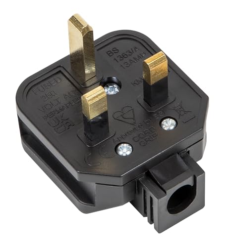 Sealey Pl/13/3S Rubber Plug 13Amp Extra Heavy-Duty