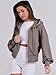 ANRABESS Womens Zip Up Hoodies Cropped Sweatshirts Casual Comfy Cute Zip Jackets Fashion Trendy Fall Outfits 2026 Y2K Clothes Taupe Medium