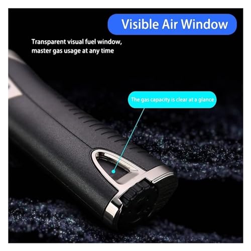 Encendedor Metalico a Llama Azul Resistente al Viento miniatura 5