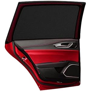 JELLYBABABABY Car Window Shades – Car Sun Screens for Windows – Baby Sun Shade – Covers Rear Side Window – Blocks UV Rays, Protects Babies, Kids & Pets – Auto Sun Visors -Fits Almost Every Car.2 Pack.