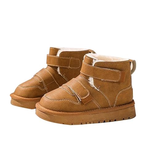 Girls Fuzzy Lined Warm Thick Ankle Boots Winter Thermal Cute Short Boots Snow Shoes Fashion Booties