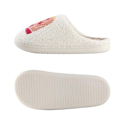 Image of Slippers for Women Men Fuzzy Memory Foam Slipper Fluffy Winter Soft Warm Slip On House Shoes