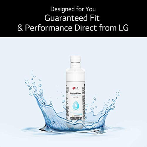 Lg Lt700P- 6 Month / 200 Gallon Capacity Replacement Refrigerator Water Filter (Nsf42 And Nsf53) Adq36006101, Adq36006113, Adq75795103, Or Agf80300702 , White , Single #TOP7