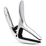 【正規品】 ERNIE BALL 9601 ギター用 カポタスト AXIS CAPO SILVER シルバー アコギ/エレキ両用 2way仕様