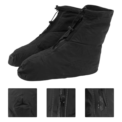 Cubrebotes Impermeables para Ciclismo Negro XL miniatura 7