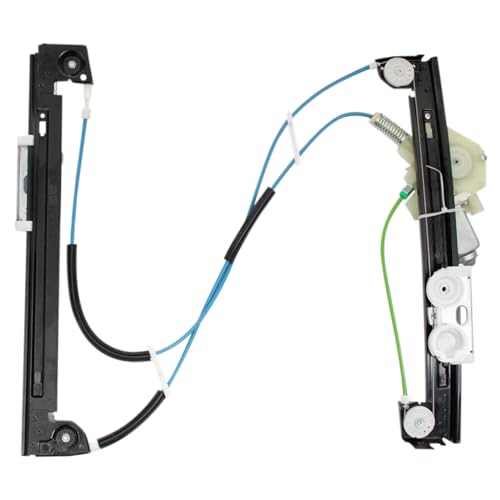 Image of TRQ Front Passenger Side Power Window Motor and Regulator Assembly Compatible with 2002-2005 Mini Cooper
