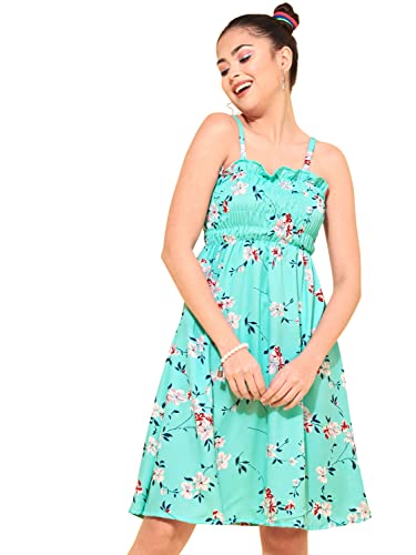 Image of OOMPH! Women's Crepe A-Line Knee-Length Dress Pack of 1