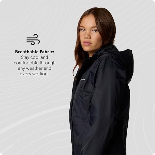 Columbia Women's Pouring Adventure 3 Jacket Waterproof Rain Jacket (pack of 1) - Image 6
