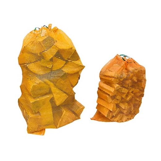UV Resistant Mesh Storage Bags for Firewood