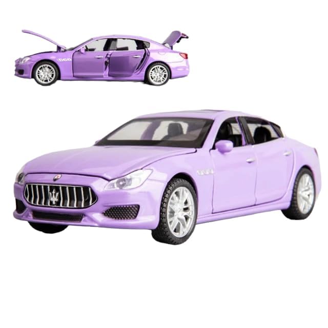 Minniq STORE Maserati Quattroporte Model Car with Box, Zinc Alloy Pull Back Toy car with Sound and Light for Kids Boy Girl Gift [Colors as Per Stock] (B0D8Z88ZWM) Amazon Price History, Amazon Price Tracker