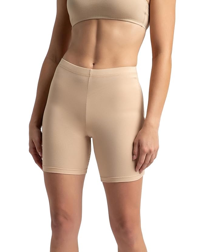 Jockey 1529 Women's High Coverage Super Combed Cotton Elastane Stretch Mid Waist Shorties with Concealed Waistband-picture-39