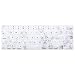 MOSISO Keyboard Cover Compatible with MacBook Pro with Touch Bar 13 and 15 Inch 2019 2018 2017 2016 (Model: A2159, A1989, A1990, A1706, A1707), Silicone Skin Protector, Gray Marble on White Base