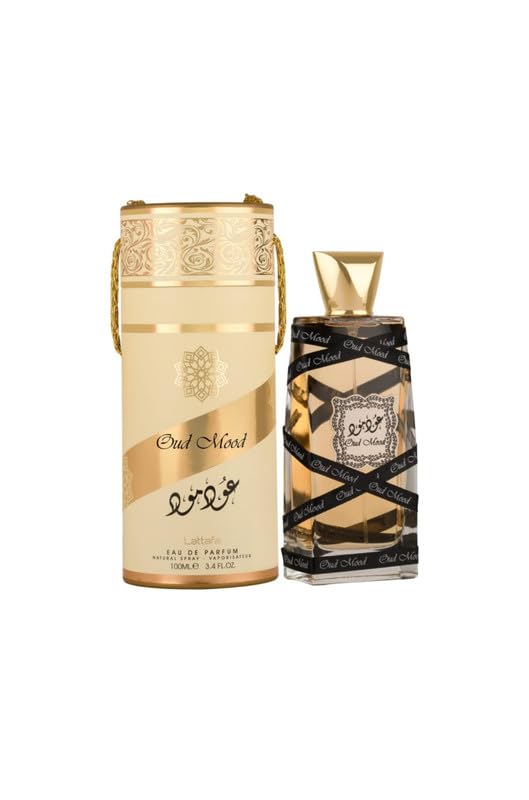 Oud Mood Perfume Spray for Unisex | Long lasting Eau de Parfum, Scent - Oriental-Sweet | 100 ml/3.40 Ounce, Pack of 1