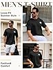 TOMEEK Mens T Shirt Short Sleeve Summer, 100% Cotton Men's T-Shirts Oversized Crew Neck Casual Top Fashion Print Basic Tee(Black,XXL) #3