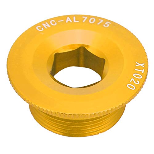 Image of ANGGREK hollowtech Crank Tension Bolt Bicycle arm Cycling Screw Shimano Cap 105 end Bike dust Covers Gold crankset m20 Bolts 2 Fixing ii preload m582 sram for wheelspeed Aries Bosch