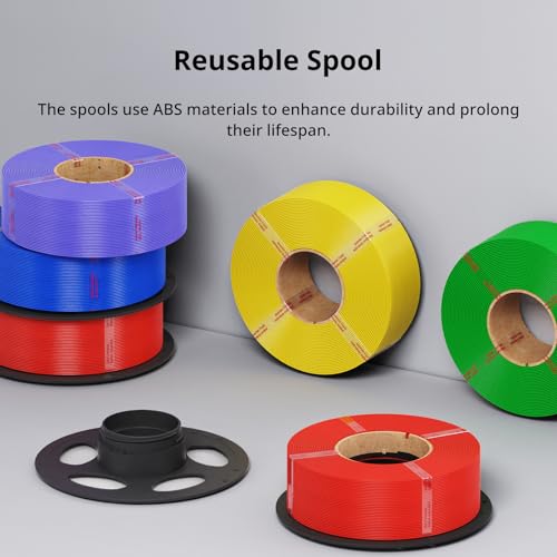 ANYCUBIC Reusable Filament Spool, Detachable & Easy to Use, Replacement Spool, 196 x 67mm, Fit for All 3D Filament