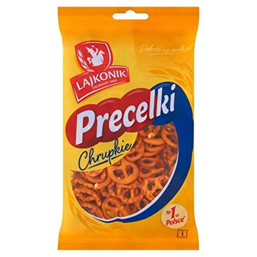 Lajkonik Salted Pretzels Snack - 130g