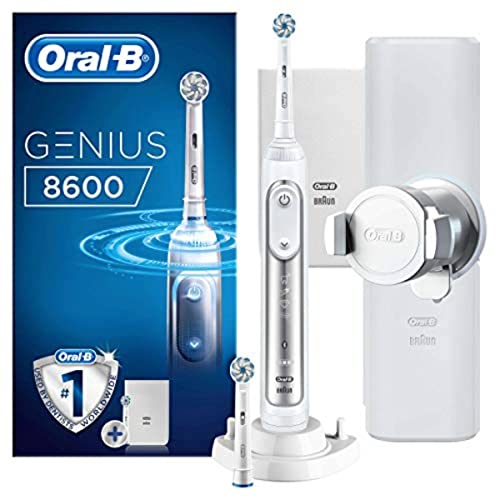 Cepillo dental eléctrico Oral-B Braun Genius 8600 Sensitive Clean Sensor Presión
