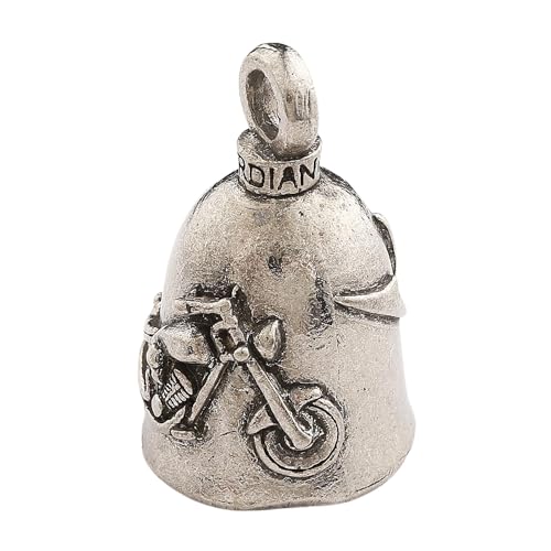 Image of Guardian Bell Good Luck Bell w /Keyring & Black Velvet Bag | Motorcycle Bell | Lead-Free Pewter | Made in USA