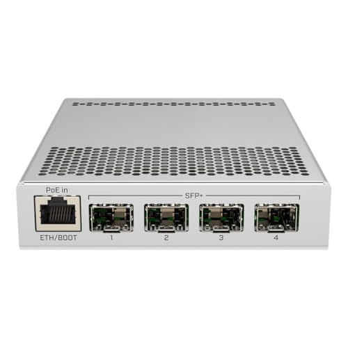 Image of Mikrotik Cloud Router Switch CRS305 4 SFP+ 10Gbps Ports 1 Gbit Port OSL5 CRS305-1G-4S+in