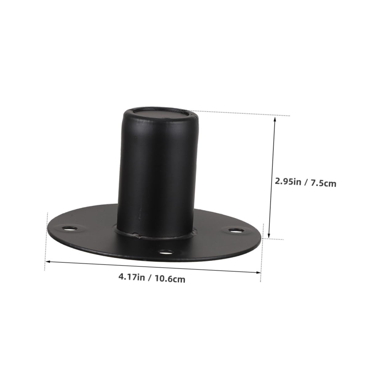 Vaguelly Speaker Bracket Iron Speaker Holder for Wall Mounted Speaker Racks Base for Different Environments