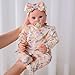 BABESIDE Reborn Baby Dolls - 17-inch Cute Soft Vinyl Realistic Baby Doll Real Life Baby Dolls with Complete Accessories Perfect for Cuddling, Playtime, and Gift Giving