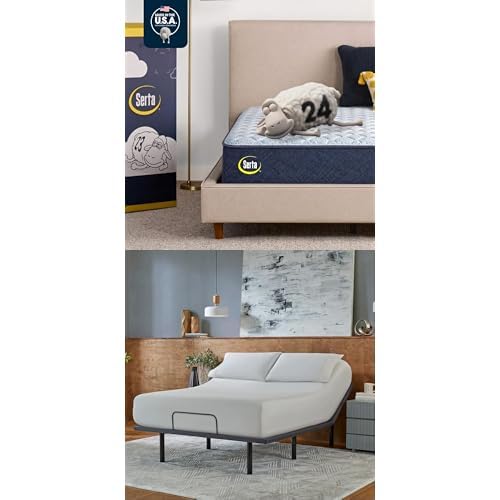 Serta Sleeptrue 12' Medium Full Hybrid Mattress in a Box...