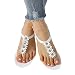 Sandalias Mujer Verano 2022 Planas Vestir Sandalias de Flores para Mujer, Sandalias de Concha a la Moda, Sandalias Antideslizantes Informales versátiles Sandalias de Mujer Cuña (White, 36)