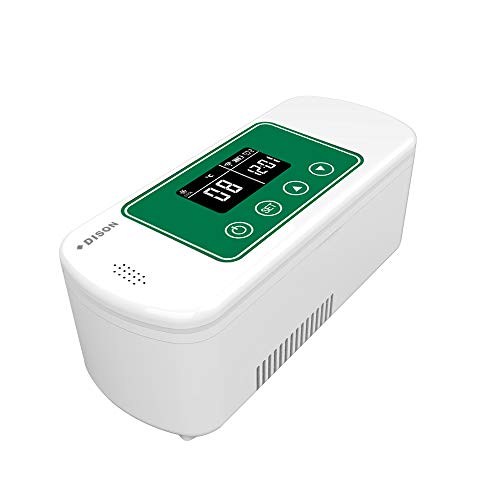 DISON Care Insulin Cooler Box Medicine Fridge Refrigerator Travel Case to Keeps Insulin Cool,Insulin Refrigerated Box with App Connecting Medication Reminder