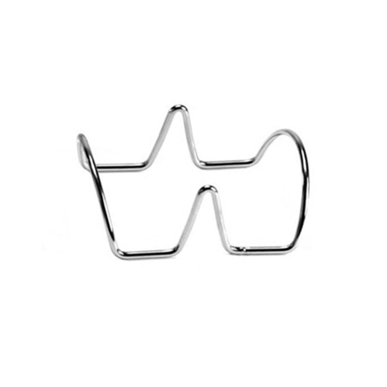 GRIRIW Double Taco Holders Taco Stand Holder Taco Wire Aplastador De Tortillas Wire Taco Holder Comal for Tortillas Taco Stand Rack Taco Tray Taco Platters Serving Tray Taco Stands for 2