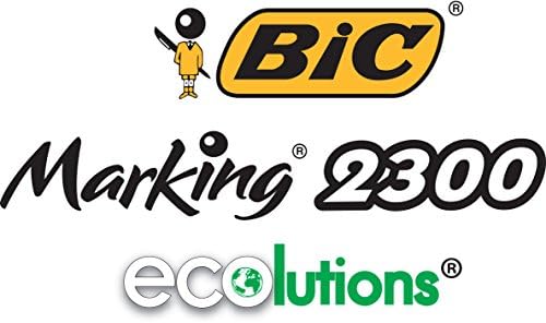 Bic Marking 2300 8209253 Zestaw Markerów, Niebieski, 12 Sztuk