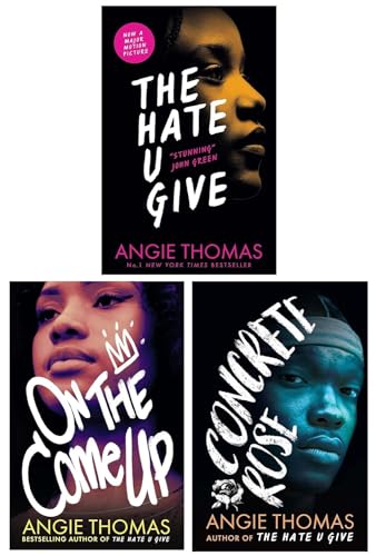 The Hate U Give Series 3 Books Collection Set By Angie Thomas (The Hate U Give, On the Come Up & Concrete Rose)
