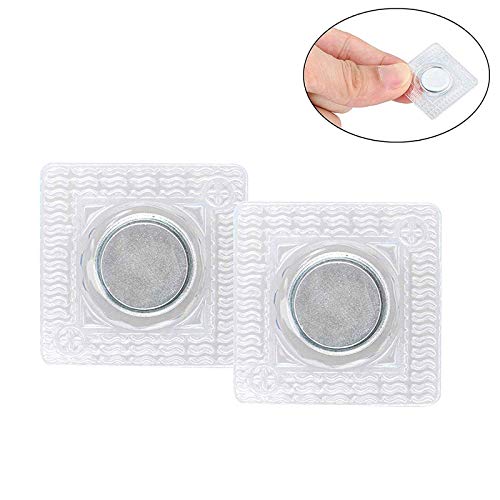 EEEKit 20 Paires de Boutons-Pression magnétiques à Coudre cachés, à Coudre Invisible Invisible en PVC Fermeture de Sac à Main cachée
