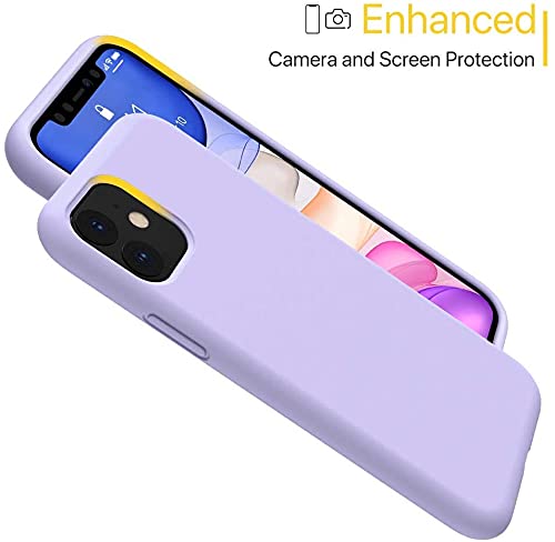 Image of VONZEE Anti Scratch Semi Translucent Cover for iPhone 11 Case, Premium PC + TPU Phone Cases Drop Proof, Slim Anti Yellowing Never Yellowing Shockproof