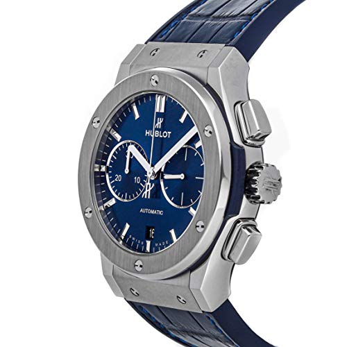 Hublot Classic Fusion Mechanical (Automatic) Blue Dial Mens Watch 521.NX.7170.LR (Pre-Owned)2