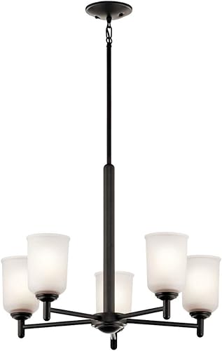 Miniatura 8 de Kichler Mini lámpara de araña de tres luces 43670OZ