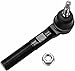 Detroit Axle - Front 4pc Tie Rods Kit for 2007-2017 Jeep Wrangler 2018 Wrangler JK, 4 Tie Rod Ends 2008 2009 2010 2011 2012 2013 2014 2015 2016 Replacement