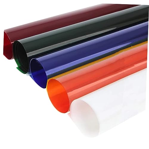 Filtros de color rojo para iluminación fotográfica, ideales para crear efectos