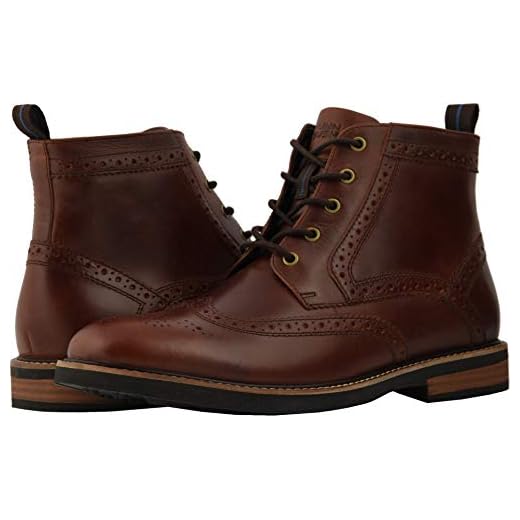 Nunn Bush mens Odell Wingtip Dress Casual Chukka Boot, Tan Crazy Horse, 10 X-Wide US