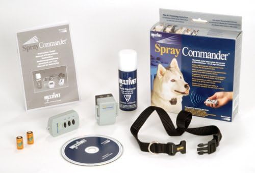 spray commander dog collar