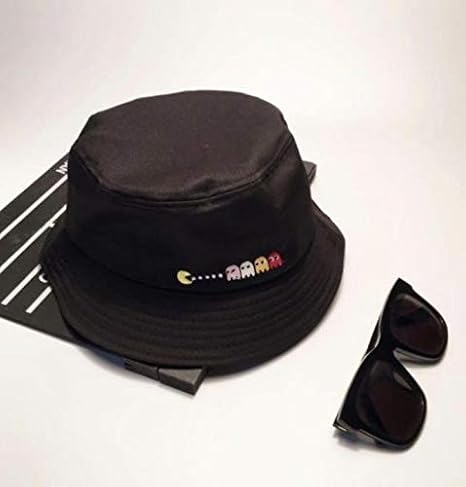 Amazon Co Jp バケットハット 帽子 バケハ 黒 レディース ブラック メンズ ゲーム ぼうし 服 ファッション小物