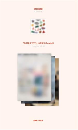 Miniatura 6 de ENHYPEN Álbum - MANIFESTO  DIA 1 (set ENGENE +set STANDARD) 6ALBUM